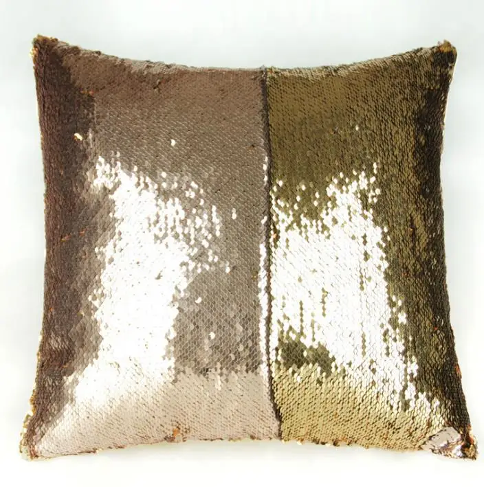 Наволочка с блестками наволочка для подушки блестящая Русалка сказка