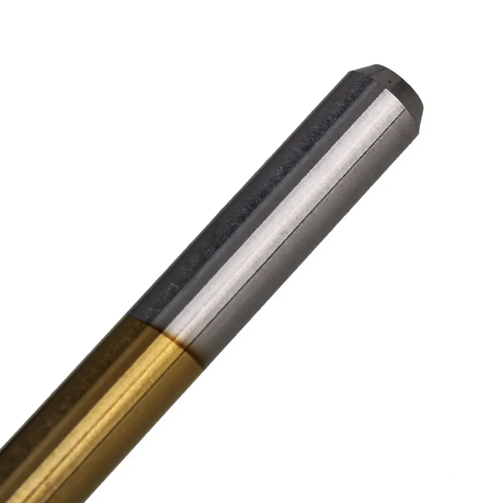 

3.175mm Shank Dia 0.7mm Blade Dia Gold Titanium Coated Carbide PCB Jewelry Tools CNC Drill Bit Router 10pcs