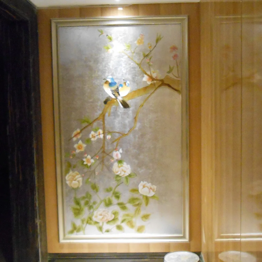 Хорошие алюминиевые листья имитация серебряного листа листы фольги 100 листьев