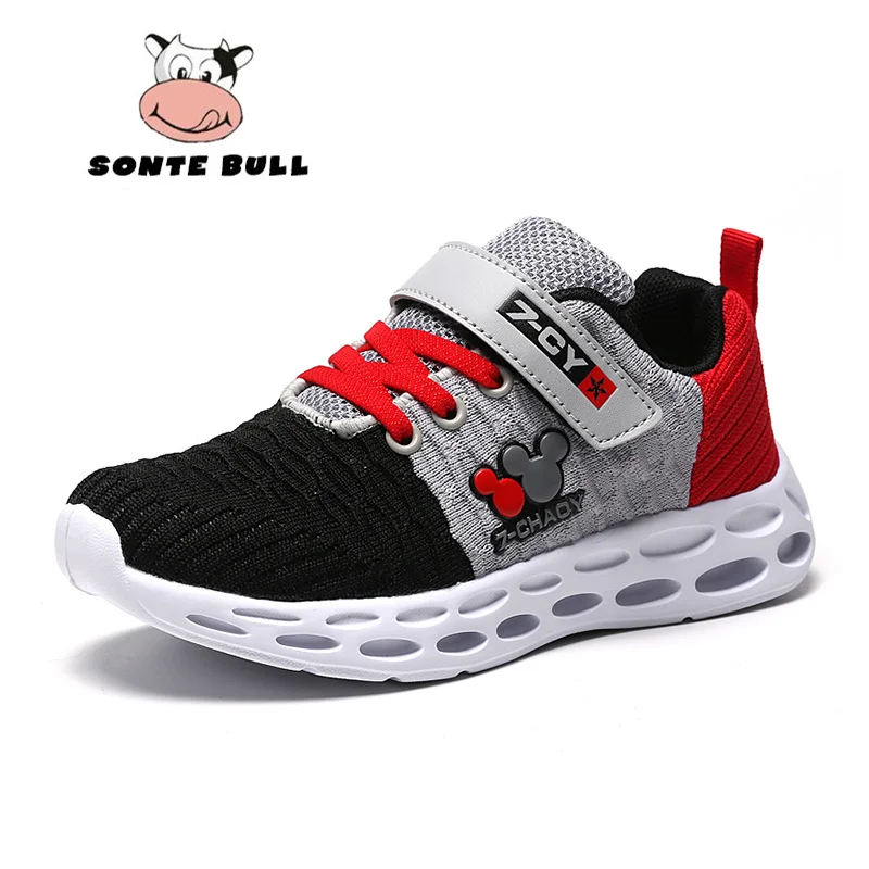 Летний светильник повседневная детская обувь уличная мягкая нескользящая для