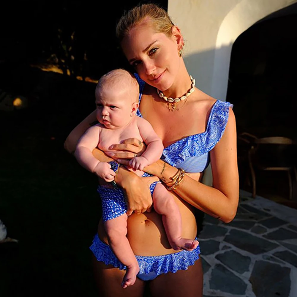 2019 лист лотоса на одно плечо с цветочным принтом сексуальный купальник бикини