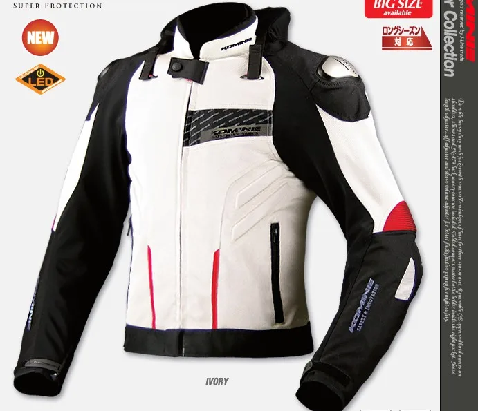 Новый дизайн гоночных Носите Верховный Titanium куртка сетки летняя JK 015|jacket thriller|jacket