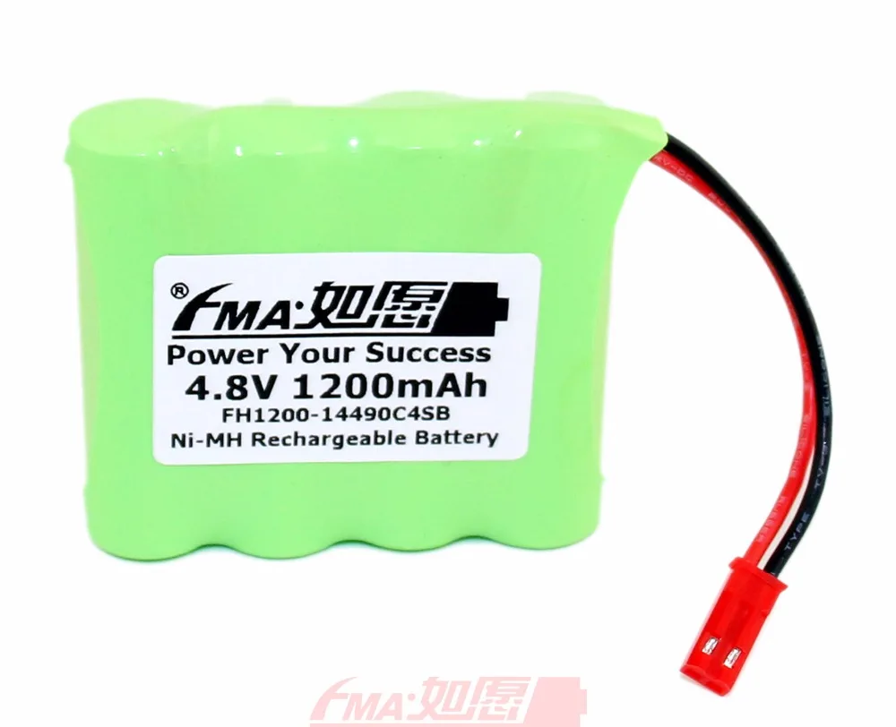 Ni-mh 4 8 V 1200mAh аккумулятор для Futaba JR радио модели игрушек RC автомобиль AA_4SB |