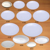 dinner plate melamine dinnerware 7 inch whorl plate for outside concane convex point chain restaurant with a5 melamine tableware