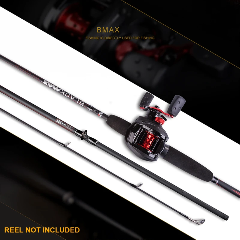 Рыболовные удочки Abu Garcia Black Max BMAXC662M спиннинговое удилище 6'" 1,98 м углеродное спиннинговое удилище 2 сек м силовое удилище Pesca