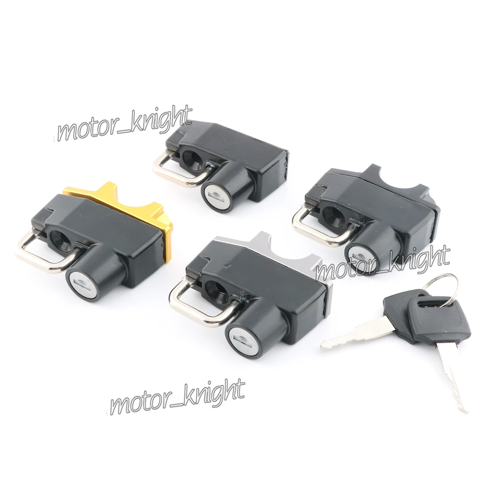 

Helmet Lock For YAMAHA XT225 TTR250 TW200 XT660X TX1200Z Hanging Hook 2 Keys Durable Handlebar Clamp Motorcycle Accessories