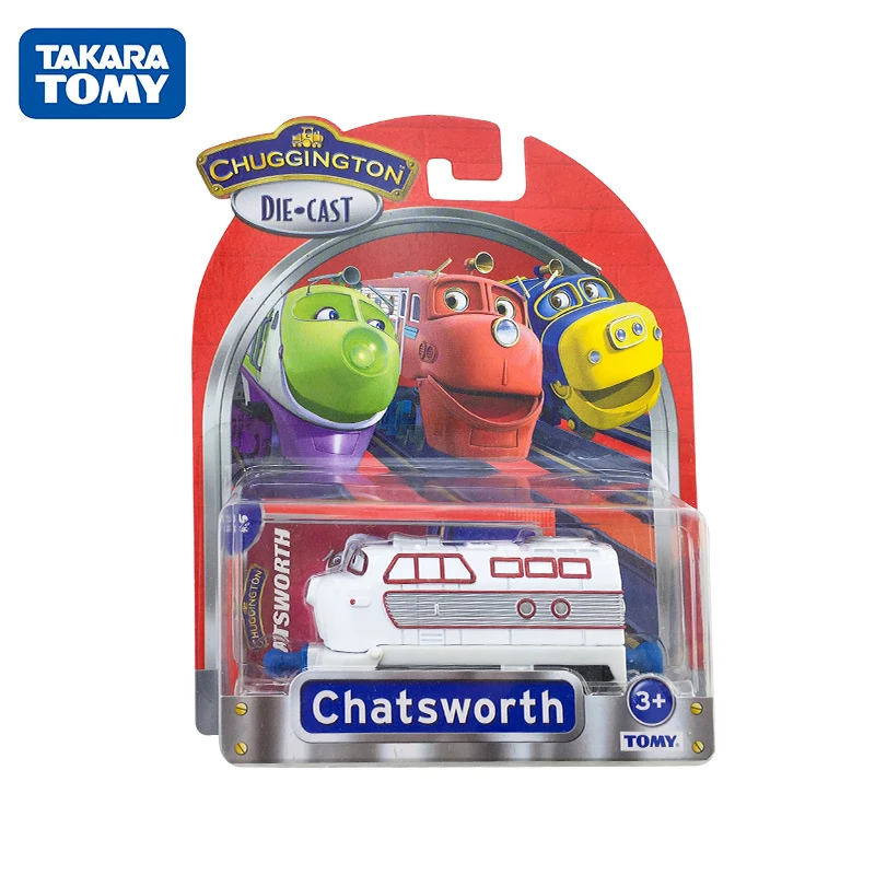Takara Tomy Chuggington металлические литые игрушки поезда
