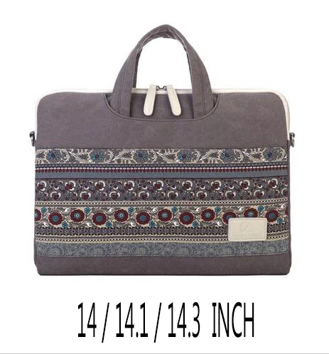 14 inch Canvasartisan Высочайшее качество ноутбук рукава защитный чехол quakeproof ноутбук рукава парусина сумки портфель 13." 14" 15.6" - Цвет: 14 inch