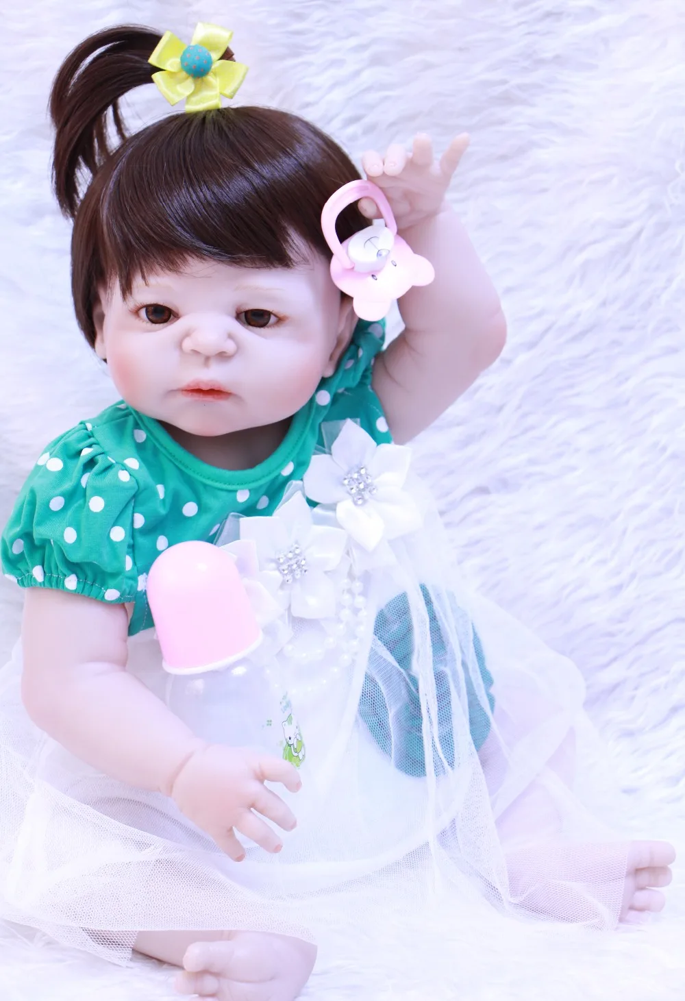 

Мягкие силиконовые куклы Bebe-reborn menina, 22 дюйма, мягкие силиконовые виниловые куклы для новорожденных, подарок для новорожденных, bonecas