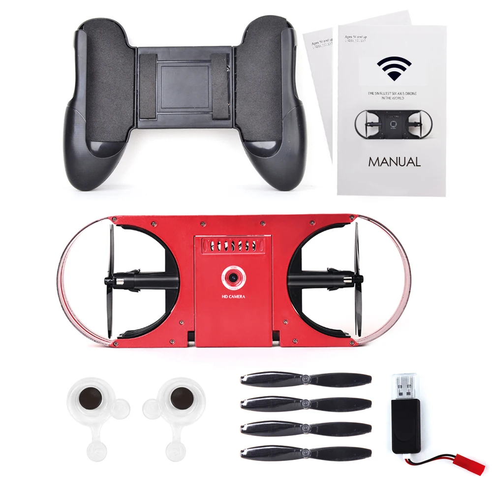 Квадрокоптер EBOYU TY6 складной 2 4 ГГц Wi Fi FPV 720P HD камера|drone altitude hold|one key returndrone |