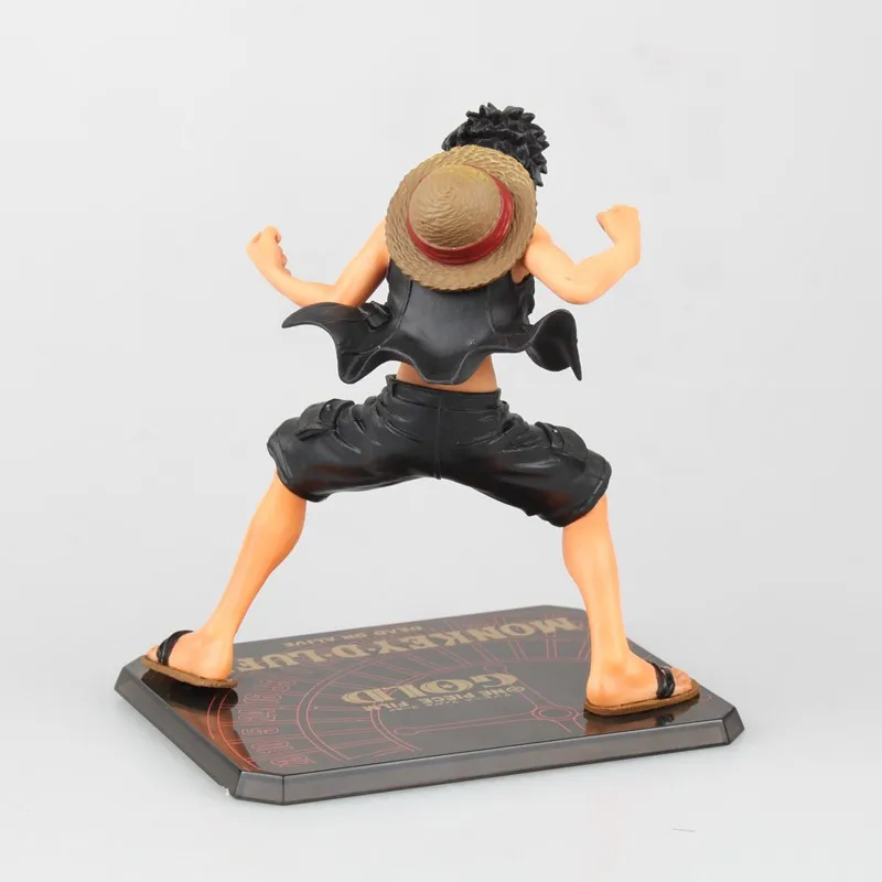 Аниме цельная пленка Золотая Ver Обезьяна D Luffy мертвый или живой ПВХ фигурка