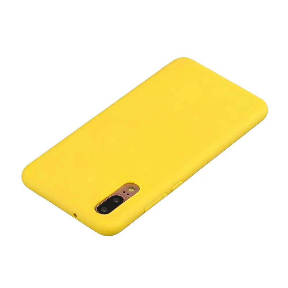 Cover For Huawei P30 P30Lite Case Candy Thin Matte Phone P20 Pro Lite P Smart 2018 Y5 Y6 Prime |