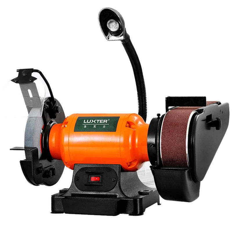 

Woodworking Polishing Tool Grinding Machine Polisher 6 Inch Bench Wheel Belt Machine Belt Machine
