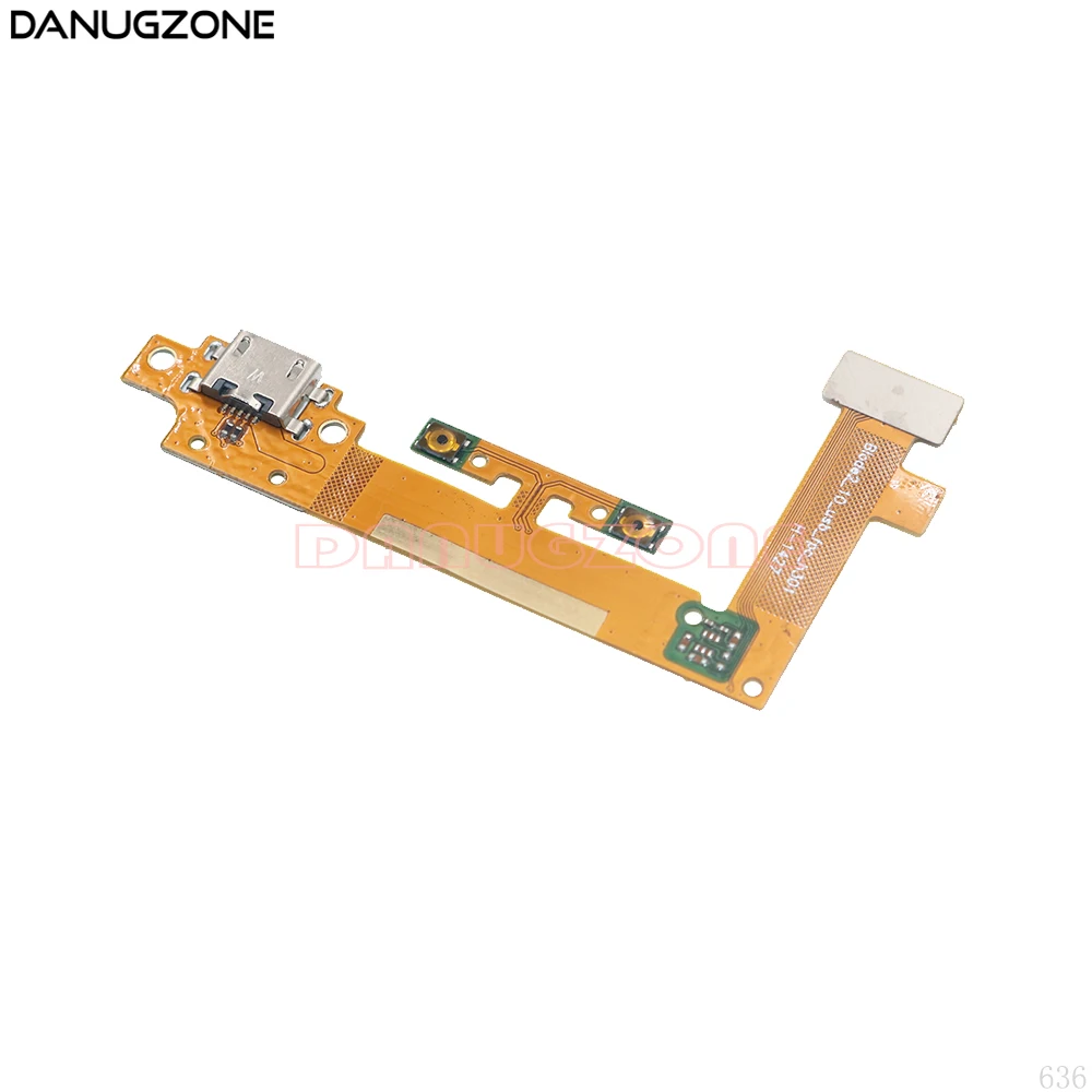 Usb порт для зарядки док-станция разъем для зарядки плата с кнопкой громкости гибкий кабель для lenovo Yoga Tablet 2 1050 1050F