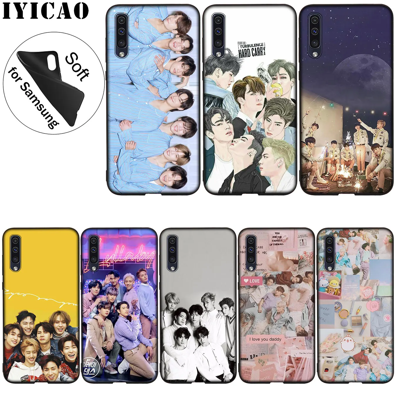 Мальчик группа Kpop GOT7 клиент мягкий чехол высокого качества для Samsung Galaxy A70 A60 A50 A40