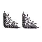 Металлические сумочки, зажимы для сумок, края, полые фиксированные декоративные пряжки, фурнитура сделай сам, аксессуары