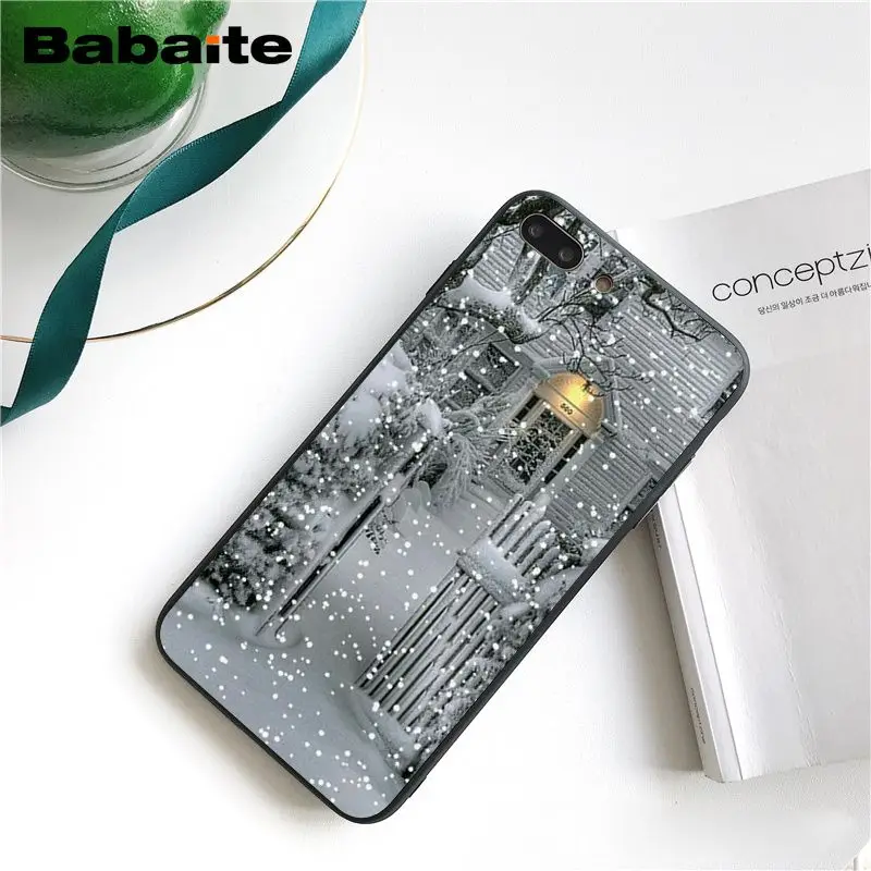 Пейзаж Зима снег чехол для мобильного телефона iPhone 12 11 Pro 11Pro Max 8 7 6 6S Plus X XS Макс 5 5S SE