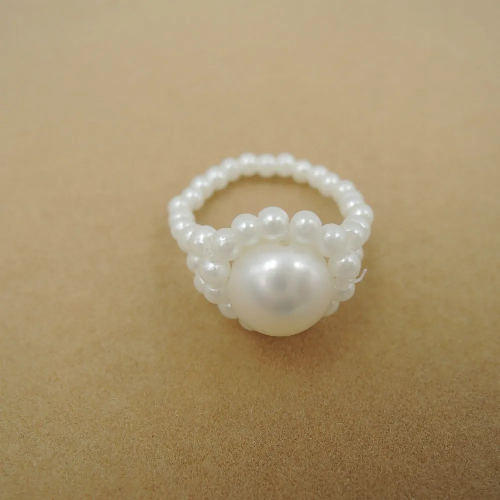 Кольцо с натуральным пресноводным жемчугом 100% | Украшения и аксессуары