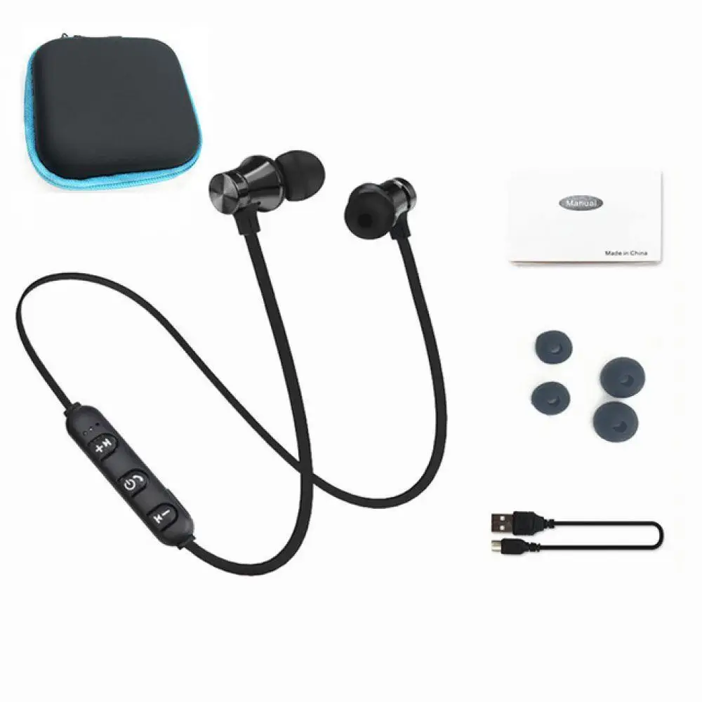 Наушники kulaklik металлические беспроводные для iPhone магнитные SweatProof Auriculare