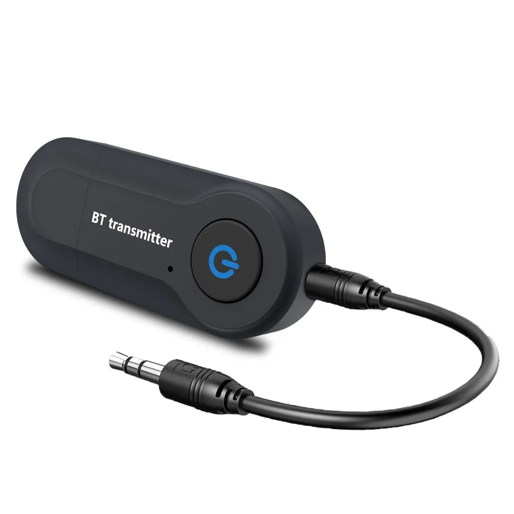Дом автомобиль USB Bluetooth передатчика ТВ компьютер Mp3 аудио Transmissor 3 5 мм Aux передатчик