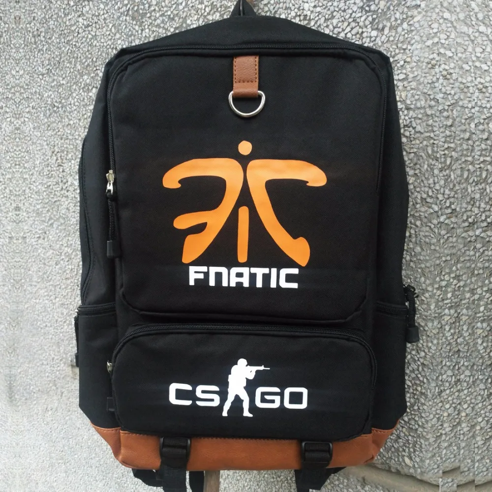 WISHOT Team Fnatic DOTA 2 CS рюкзак csgo Virtus. pro SK с игровой символикой подростковые мужские и
