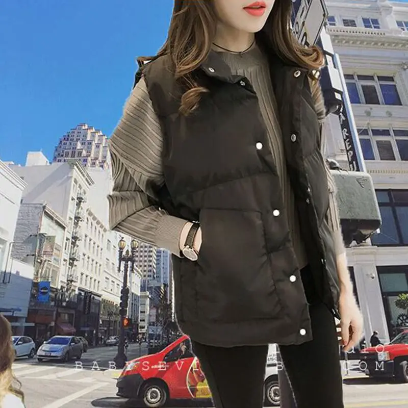 Осень зима 2020 новинка женский жилет Сверхлегкий пуховой куртка без рукавов
