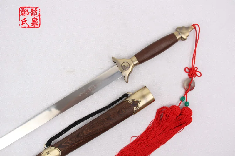 Китайский боевой искусство меч из нержавеющей стали гибкое лезвие для практики