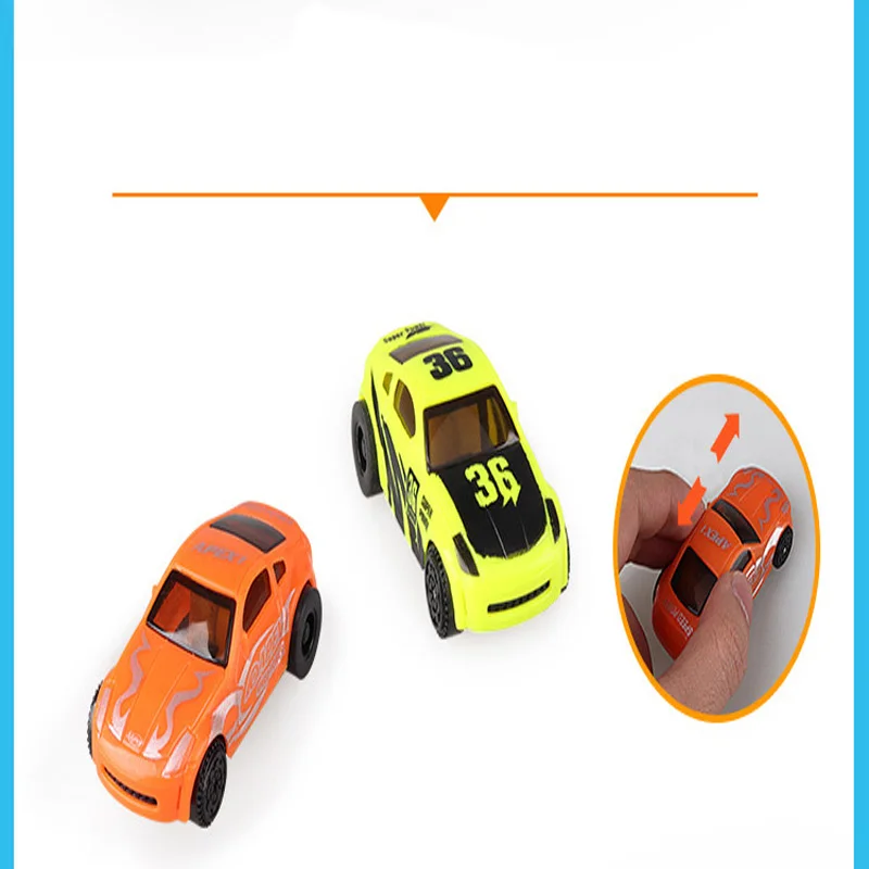 Игрушка может быть собрана на заднюю часть автомобиля гоночный стерео кольцевой
