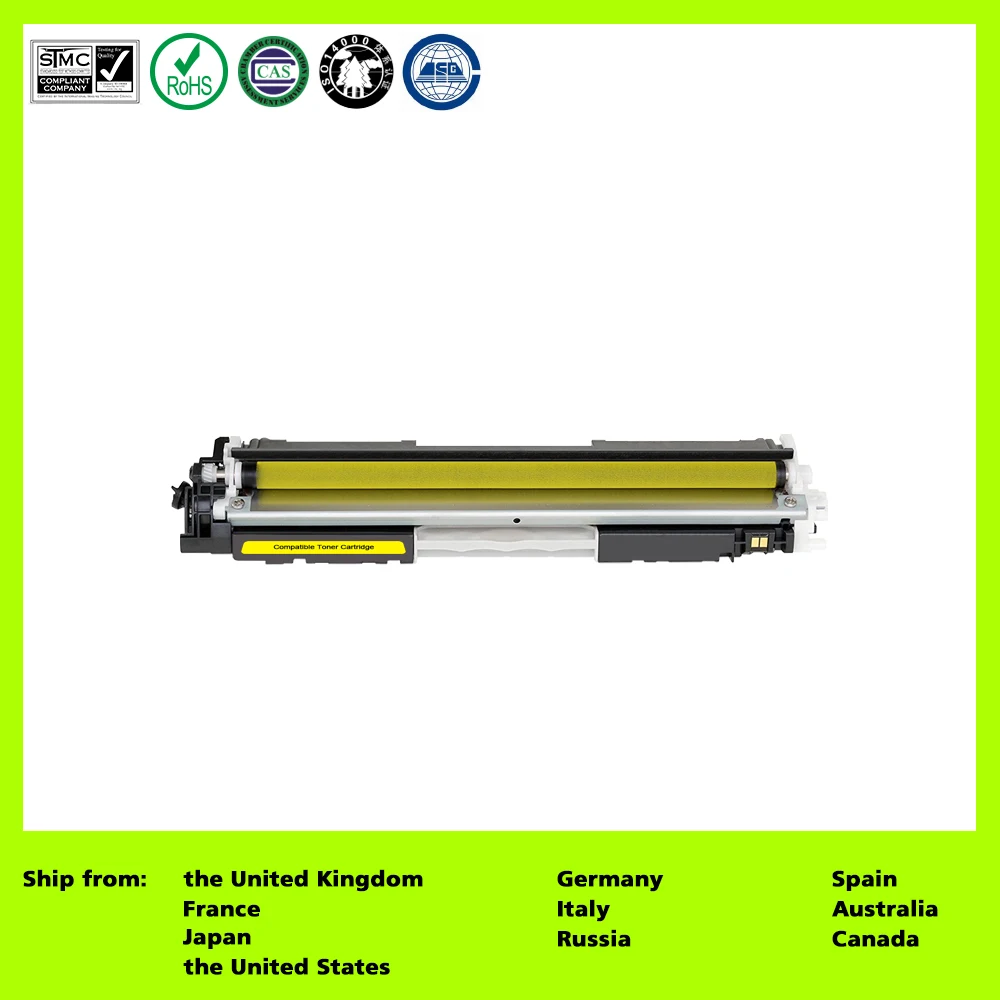 Любой 1 совместимый для 130A CF350A CF351A CF352A CF353A (1-Pack) Тонер-картридж hp color LaserJet Pro MFP