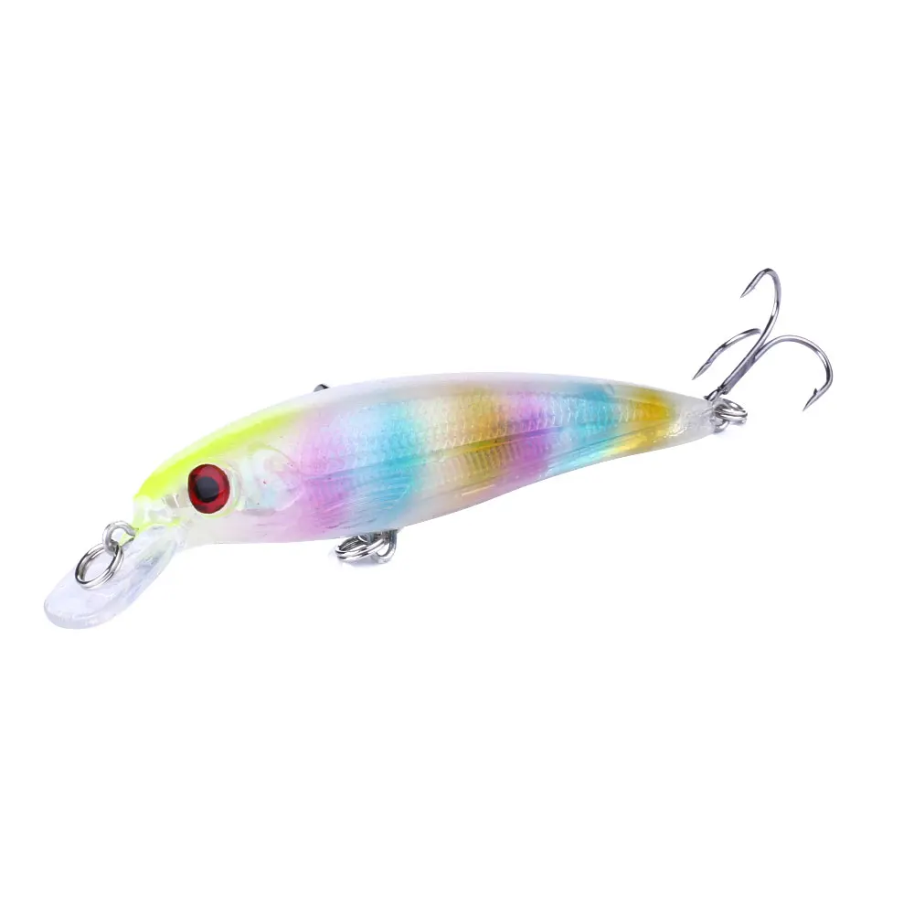 10 шт. Minnow приманки для ловли рыбы твердая приманка на высоком каблуке 11 см 13 5g