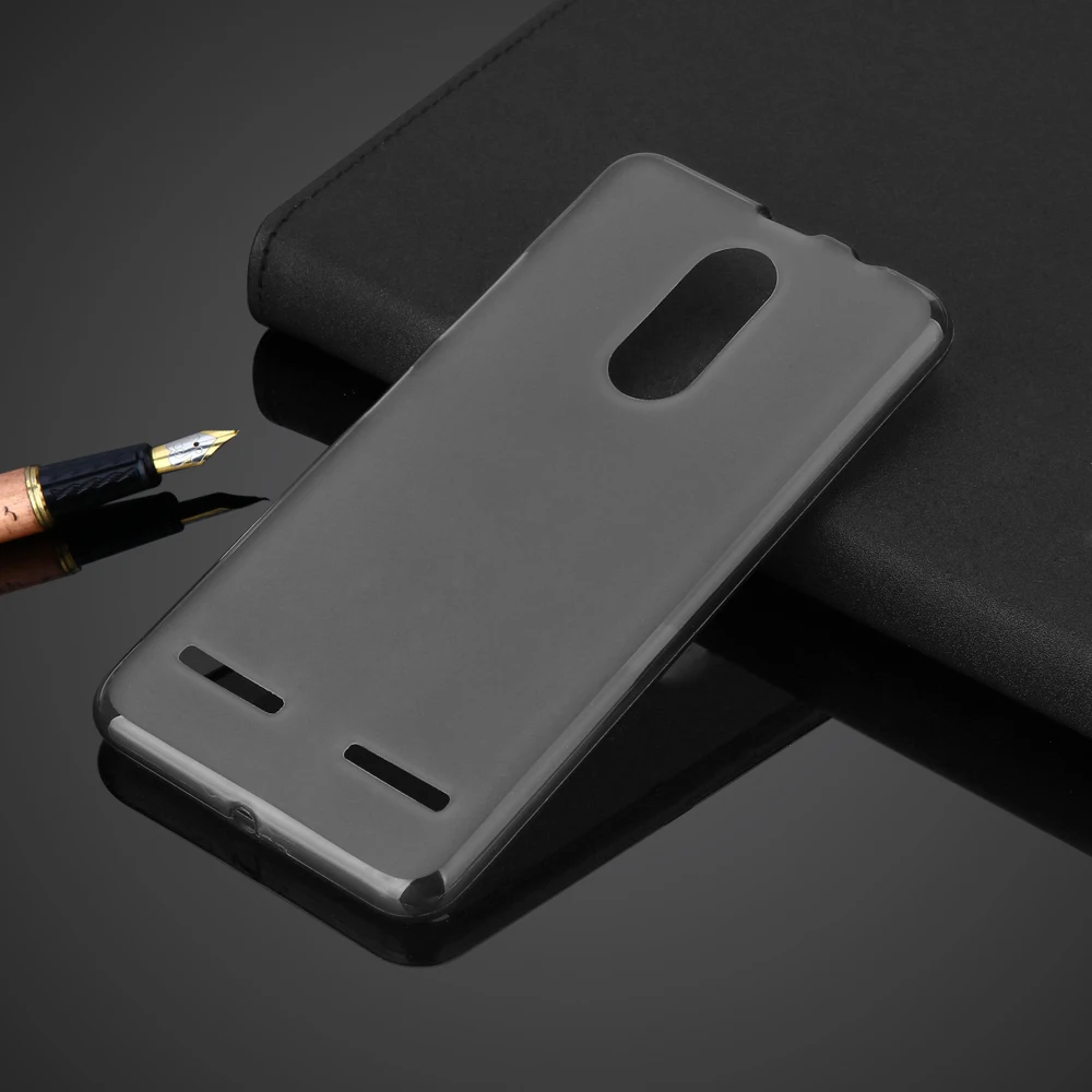 2 шт. для Lenovo vibe k6/K5 Note A7020/K4 K4 A7010 ТПУ прозрачный резиновый матовый защитный чехол