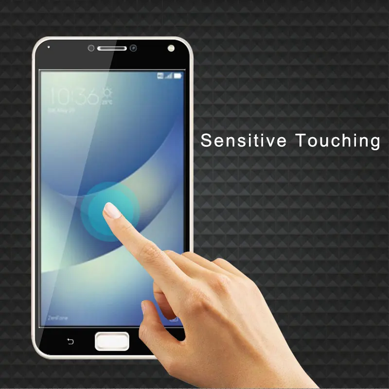 Для Asus Zenfone 4 Max ZC554KL защита экрана 9H 2.5D полное покрытие закаленное стекло для Asus Zenfone 4 Max ZC554KL защитная пленка