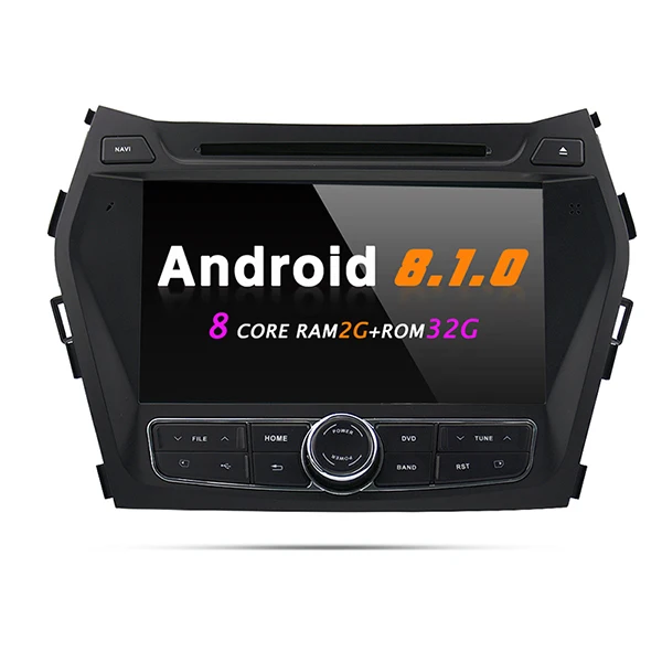 2G 32G EKIY " 2 Din Android 8.1.0 автомобильный DVD мультимедийный плеер для hyundai Santa Fe IX45 Авто gps Navi Радио стерео Музыка Аудио головное устройство - Цвет: 2G 32G