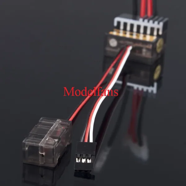 1 шт. регулятор скорости с начесом NiMH 4 8 7 2 в 320A niquel eletrica escova ESC para boart RC Car 1/8 1/10 багги