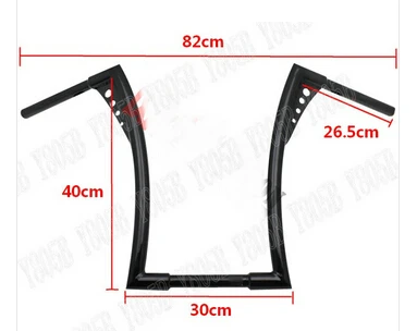 Мотоцикл хромированный руль 1 &quot25 мм для Yamaha VStar 400 650 1100 1300 Virago Xv 250 535 750 Road Star
