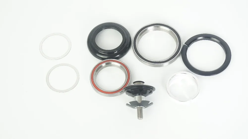 MTB велосипеда Гарнитура 1-1/8 ''Сталь горных велосипедов Вилы Integrated для Велосипедный Спорт рулевой углеродная трубка Гарнитура hdo1