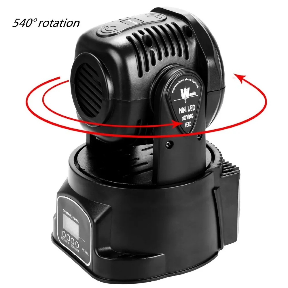 Мини dj стирка 4 в 1 RGBW светодиодный движущийся головной светильник quad DMX 14CHs для сцены, для вечеринки, для диджеев бар светильник ing для внутреннего Клубные вечерние шоу