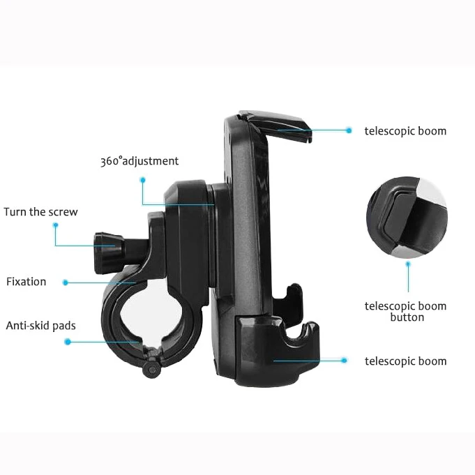 Универсальный 6 ''езда на велосипеде с креплением Руль держатель телефона для