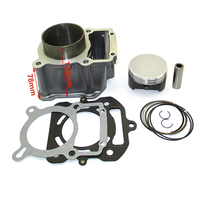 XLJOY 70mm Big Bore Cylinder Piston Kit Water Cooled For 250cc LX250 Zongshen Loncin Dirt Bike ATV Quad | Автомобили и мотоциклы