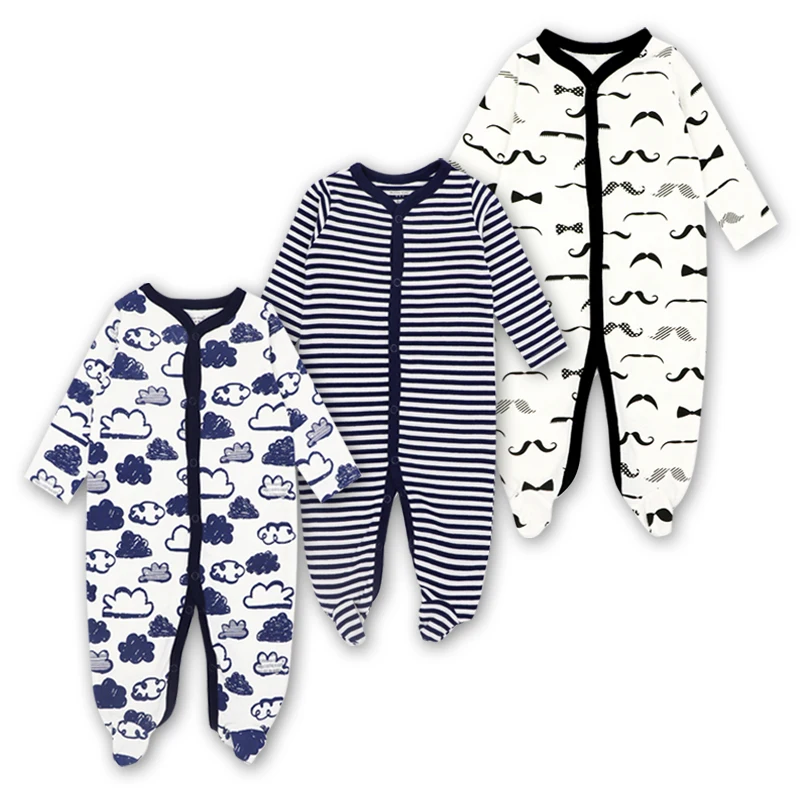 

Newborn Clothes 0-3 Months Boys Girls Spring Jumpsuit Long Sleeve Infant Pajama Cotton Summer Baby Clothes New born Baby Romper