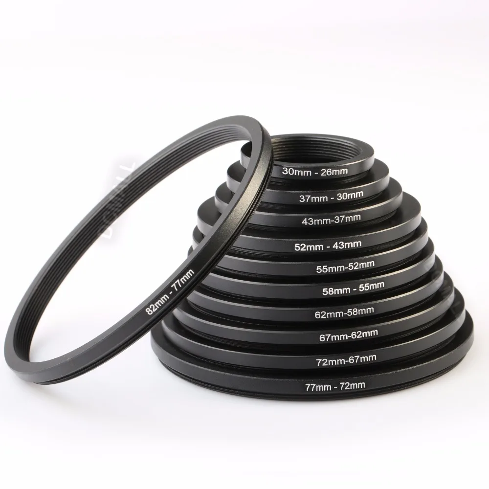 Фильтр для объектива K & F металлический понижающий кольцевой адаптер 26 ~ 82 мм