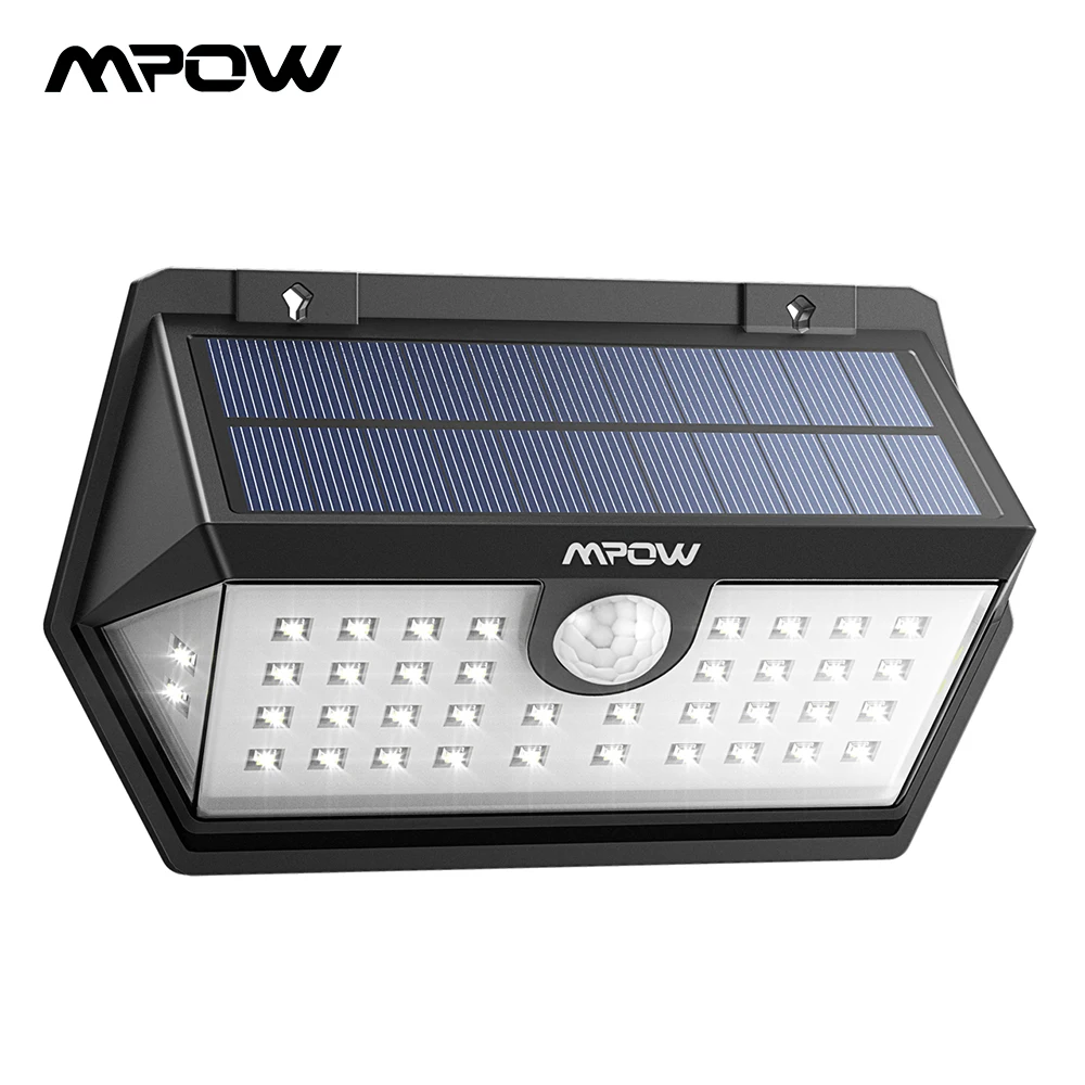 Mpow CD168 40 светодиодный садовый светильник на солнечной батарее открытый IP65