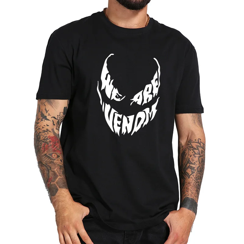 We Are Venom футболка супергерой крутая аниме Camiseta Homme 100% хлопок оригинальность с
