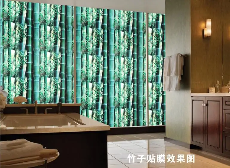 Декоративная виниловая пленка для окон из витражного стекла статическое