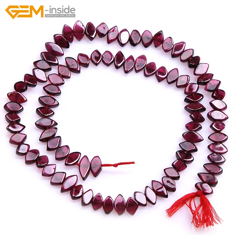 Бусины гранат в Форме Натурального глаза для изготовления ювелирных изделий 4 16