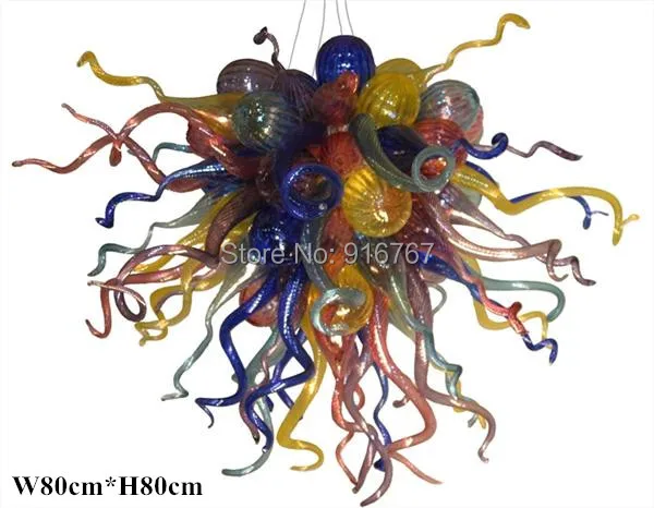 

Free Shipping Decorative Art Glass Chandelier Lighting