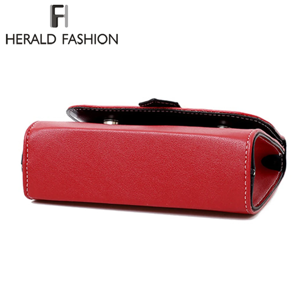 Herald Fashion качественные женские кожаные сумки мессенджеры женская сумка через