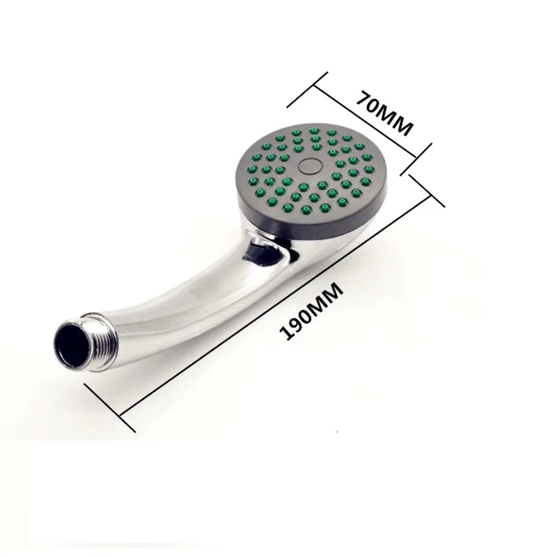 

1pcs Pressurized Water Saving Shower Head ABS With Chrome Plated Hand Shower Water Booster Shower head