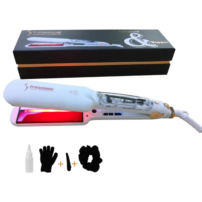 Аргановое масло паровой утюг 2 дюйма широкая пластина инфракрасная функция