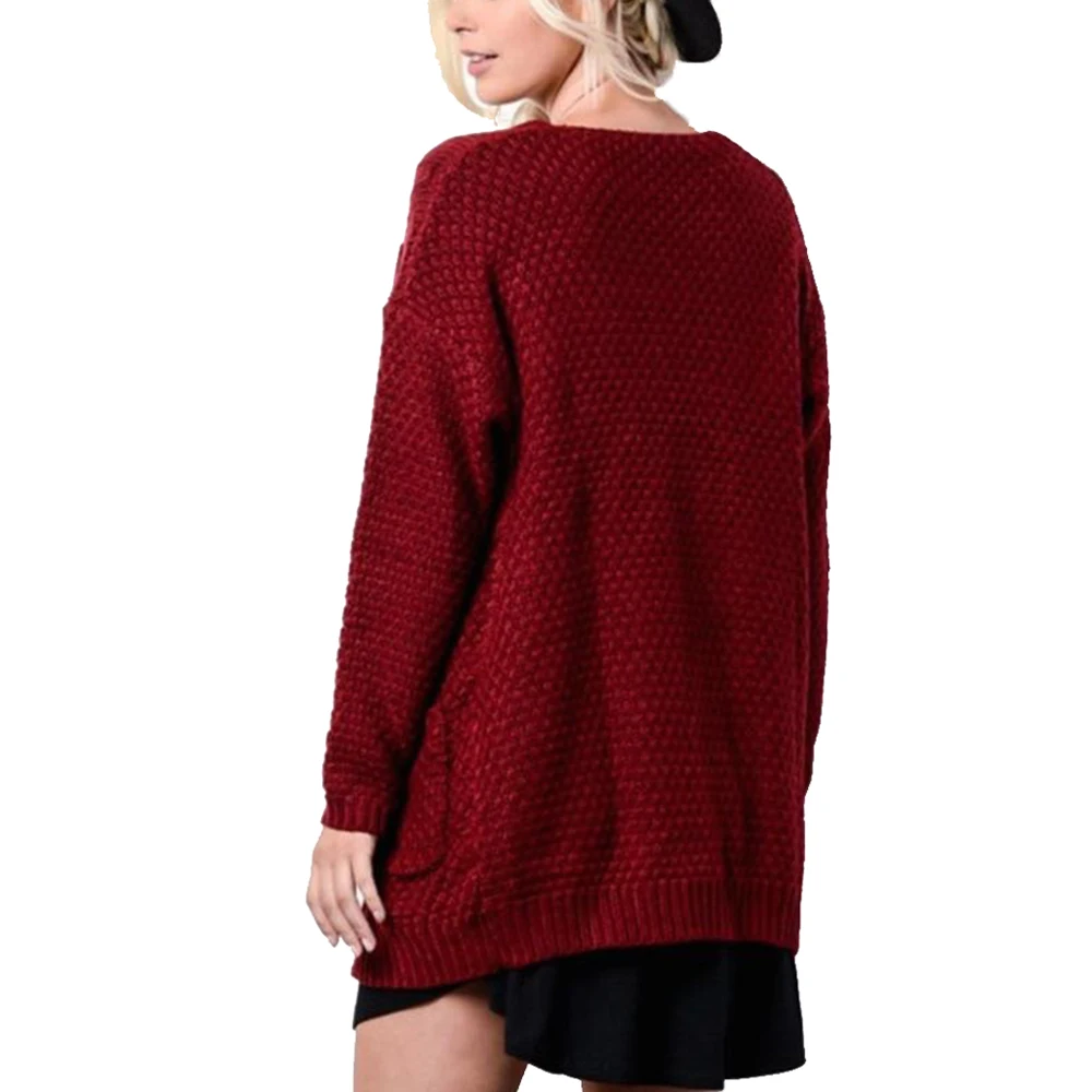 Women Autumn Winter Long Knitted Sweater Twist Open Stitch Coats Cashmere Loose Green Cardigan Plus Size 3XL WDC1497 |